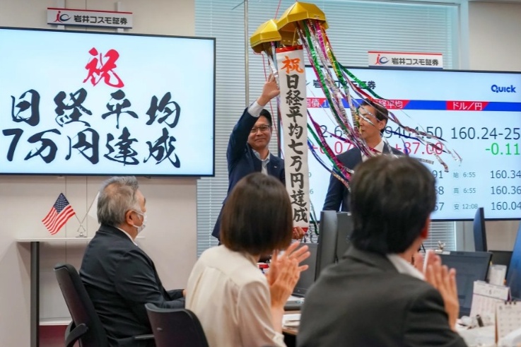 かろうじて￥70,000キープ：6月30日（火）後場